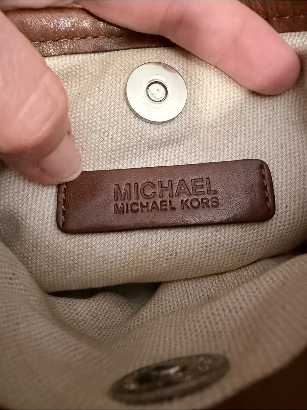 Michael Kors Vintage Y2K Safari BoHo Bag